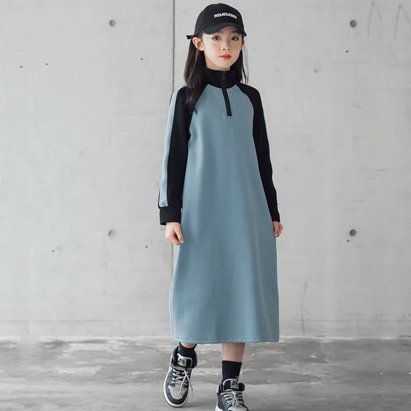 Autumn Winter Teenage Girls Thick Dress Mother And Daugther Clothing Children Straight Dresses Fashion Midi Long School Dress
Autumn Winter Teenage Girls Thick Dress Mother And Daugther Clothing Children Straight Dresses Fashion Midi Long School Dress