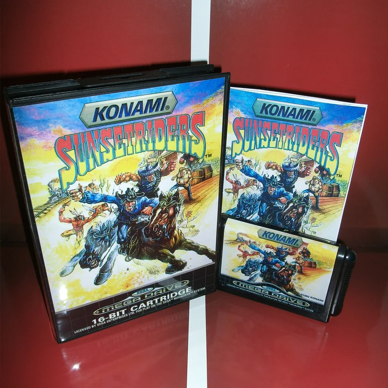 Игровая приставка с коробкой и руководством для Sega Megadrive Genesis 16 бит MD card|Запасные