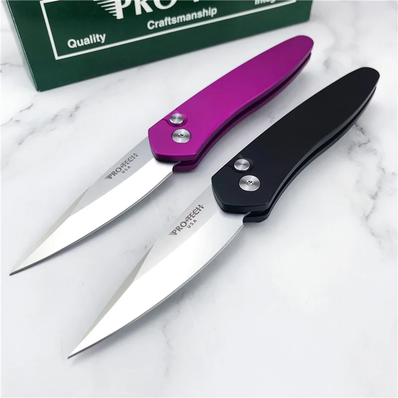 TECH-3407 Folding Knife Super CPM-S35VN Blade Aluminum Handle AUTO Outdoor Camping Hunting Pocket EDC Utility Knives Tactical
TECH-3407 Folding Knife Super CPM-S35VN Blade Aluminum Handle AUTO Outdoor Camping Hunting Pocket EDC Utility Knives Tactical