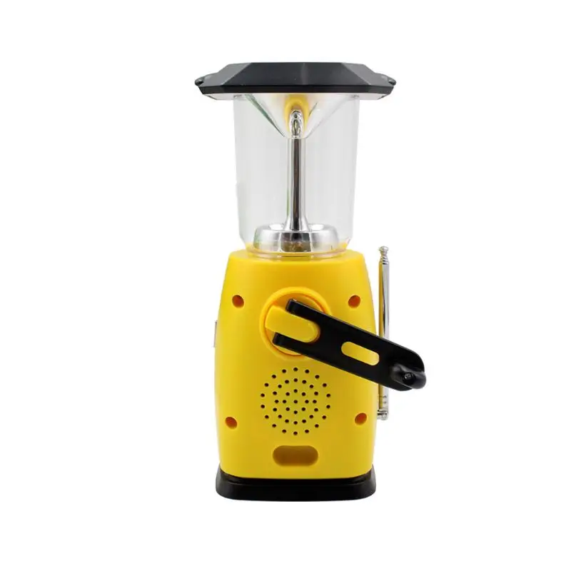 Multifunction Hand Crank LED Camping Lantern Solar Rechargeable Light with AM/FM X4YE
Multifunction Hand Crank LED Camping Lantern Solar Rechargeable Light with AM/FM X4YE