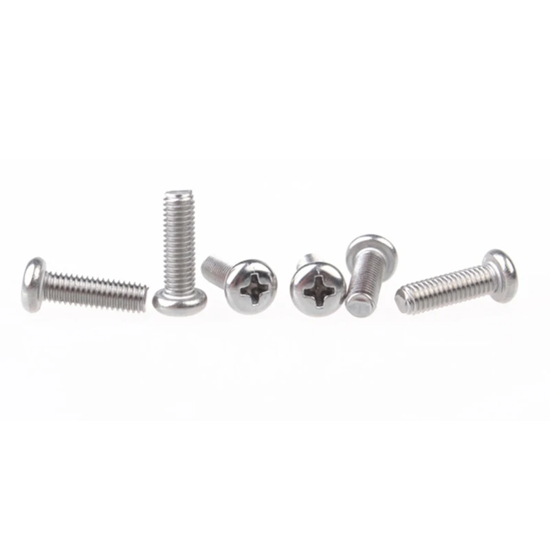 480Pcs/Set M2 M2.5 M3 Steel Cross Recessed Pan Head Screws Phillips Screws Assor
480Pcs/Set M2 M2.5 M3 Steel Cross Recessed Pan Head Screws Phillips Screws Assor