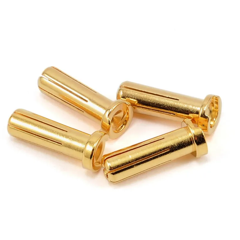 4mm 5mm Amass Gold Plated Banana Plug Connector Male for RC Model Vehicle Car Motor ESC LIPO Battery DIY Parts
4mm 5mm Amass Gold Plated Banana Plug Connector Male for RC Model Vehicle Car Motor ESC LIPO Battery DIY Parts