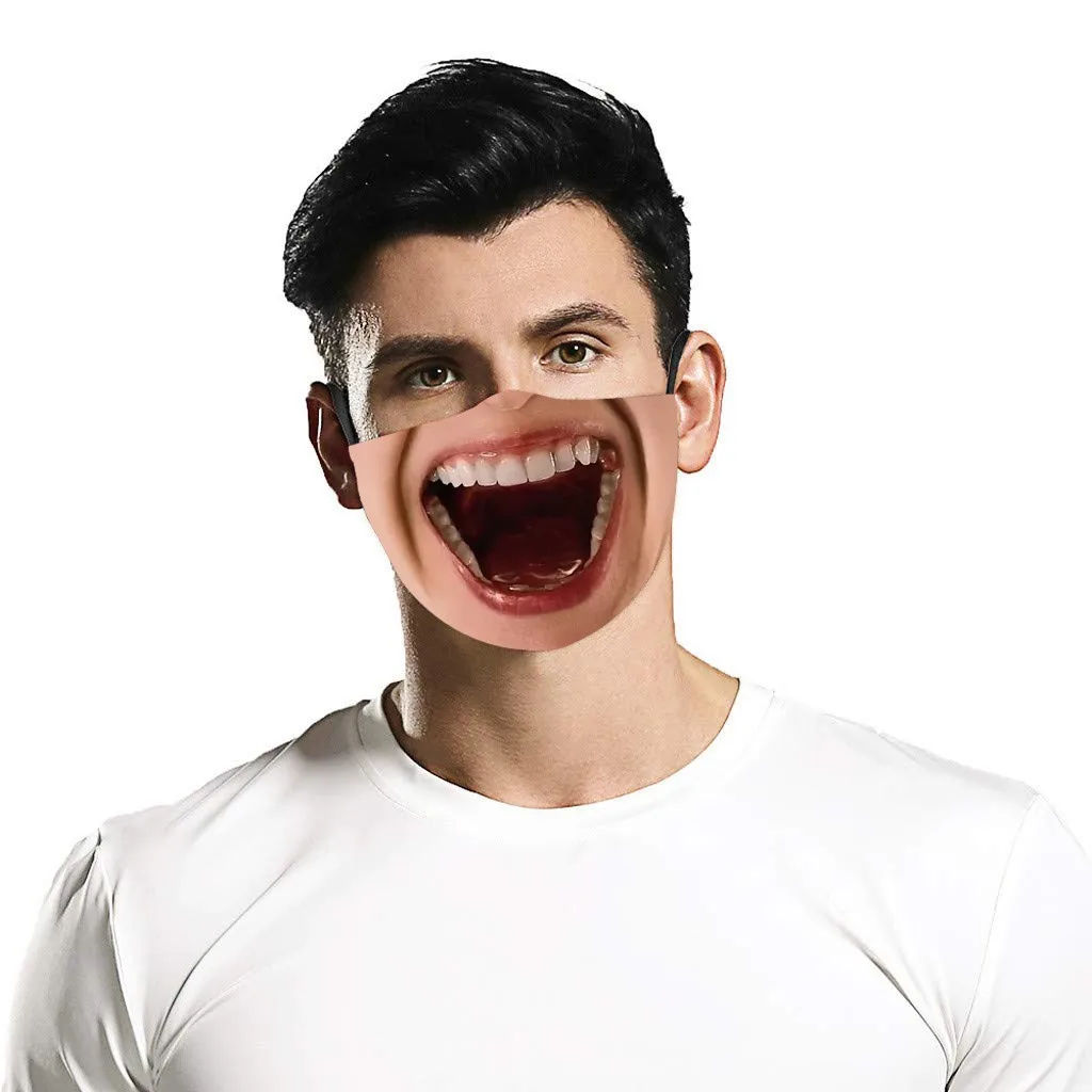 2021 Unisex Breathable Cotton Male Women 3D Funny Printing Printed Pollution Spatter Face 1PC Masks Shield Masque Mascarilla
2021 Unisex Breathable Cotton Male Women 3D Funny Printing Printed Pollution Spatter Face 1PC Masks Shield Masque Mascarilla