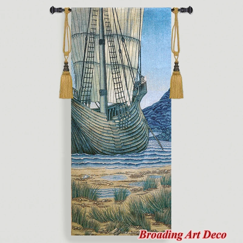 Гобелен "Корабль" BROADING ART DECO, хлопковый, 157x69 см 
Гобелен "Корабль" BROADING ART DECO, хлопковый, 157x69 см