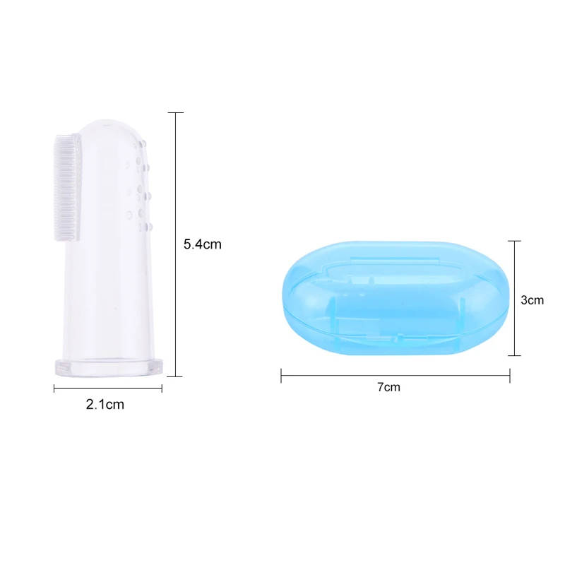 1pc Kids Baby Silicone Finger Toothbrush with Box for Newborns Soft Rubber Gum Teeth Clean Massage Non Toxic Brush Dental Care
1pc Kids Baby Silicone Finger Toothbrush with Box for Newborns Soft Rubber Gum Teeth Clean Massage Non Toxic Brush Dental Care