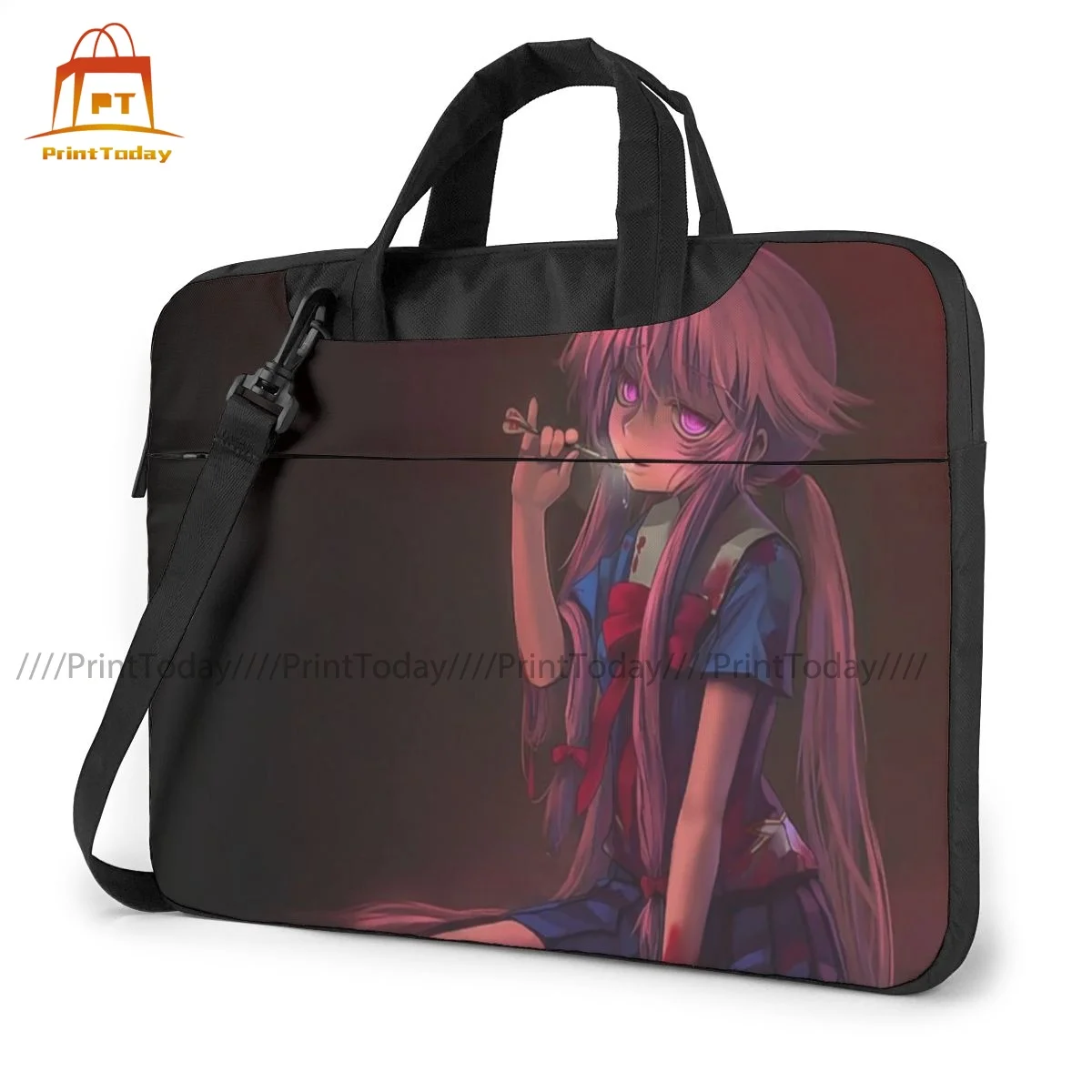 Mirai Nikki Laptop Bag Case Shockproof Fashion Computer Bag Travel Crossbody Laptop Pouch 
Mirai Nikki Laptop Bag Case Shockproof Fashion Computer Bag Travel Crossbody Laptop Pouch