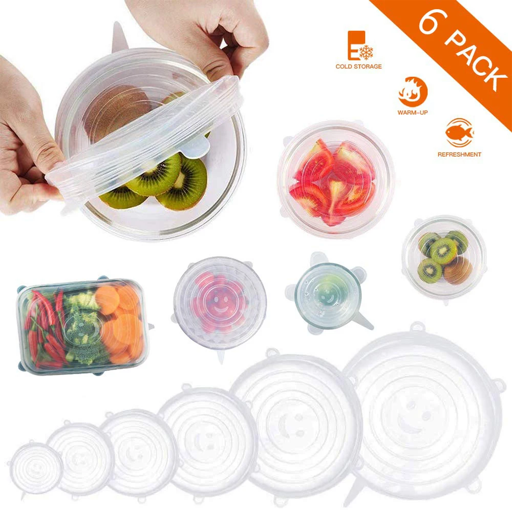 Silicone Stretch Lids Universal Lid Silicone Bowl Pot Lid Food Silicone Cover Cap Universal Silicone Lids For Cookware Bowl
Silicone Stretch Lids Universal Lid Silicone Bowl Pot Lid Food Silicone Cover Cap Universal Silicone Lids For Cookware Bowl