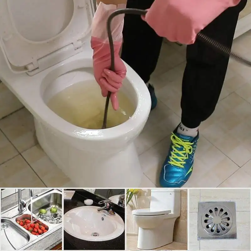 Drain Dredging Spring Kitchen Cleaning Tools Pipeline Dredge Sink Hair Brush Cleaner Bend Sink Tool With Spring Grip
Drain Dredging Spring Kitchen Cleaning Tools Pipeline Dredge Sink Hair Brush Cleaner Bend Sink Tool With Spring Grip