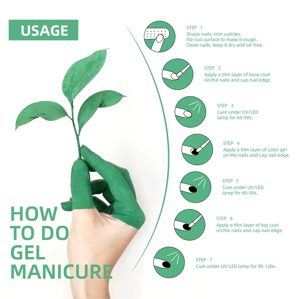 6-color Gel Nail Polish Pine Nail Polish For Manicure Tools UV Varnish Nail Gel For All Nail DIY Art Painting PECG04
6-color Gel Nail Polish Pine Nail Polish For Manicure Tools UV Varnish Nail Gel For All Nail DIY Art Painting PECG04