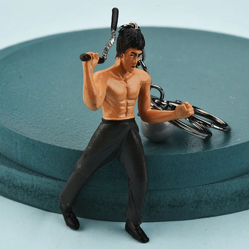 Kung Fu Superstar Bruce Lee Keychains HandBag Backpack Ornaments Pendant Keyrings Pretty Nice The Coolest Best Gift
Kung Fu Superstar Bruce Lee Keychains HandBag Backpack Ornaments Pendant Keyrings Pretty Nice The Coolest Best Gift