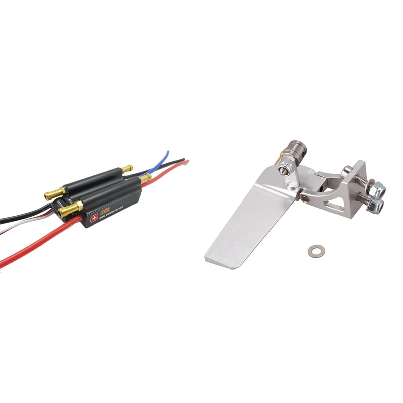 1PC RC Boat Water Absorbing Rudder 52Mm Steering Rudder & 1X Rc Boat Brushless Motor ESC 30A Brushless ESC
1PC RC Boat Water Absorbing Rudder 52Mm Steering Rudder & 1X Rc Boat Brushless Motor ESC 30A Brushless ESC