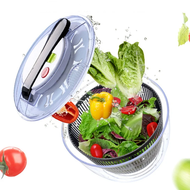 Manual Fruit Vegetables Dehydrator Dryer Cleaner Basket Kitchen Dehydrator Baskets Washer Fruits Salad Lettuce Spinner Strainer 
Manual Fruit Vegetables Dehydrator Dryer Cleaner Basket Kitchen Dehydrator Baskets Washer Fruits Salad Lettuce Spinner Strainer