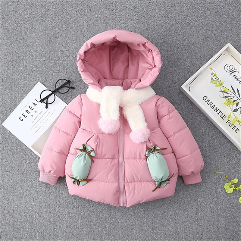 DFXD 2020 Winter Kids Girl Plus Velvet Outwear Girls Clothes Long Sleeve Thicken Hooded Cotton Padded Coats Fleece Down Jackets 
DFXD 2020 Winter Kids Girl Plus Velvet Outwear Girls Clothes Long Sleeve Thicken Hooded Cotton Padded Coats Fleece Down Jackets
