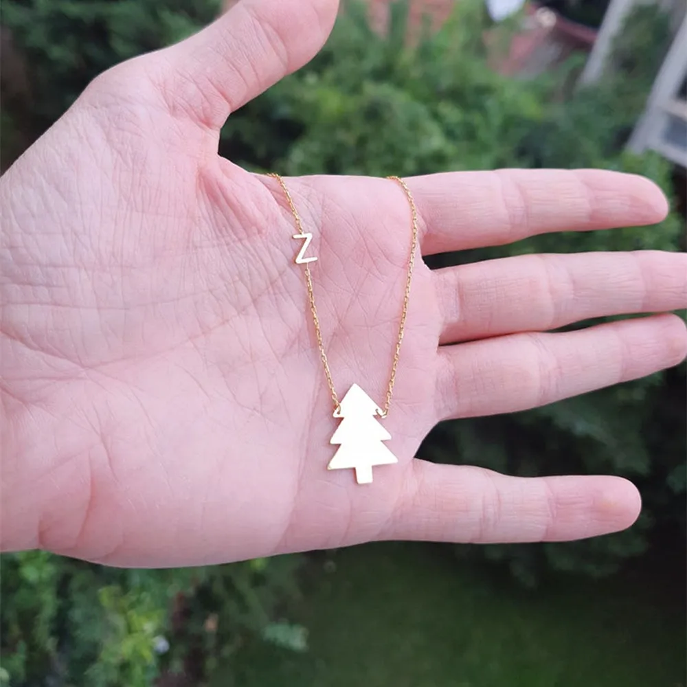 Customized Stainless Steel Name Necklace Fashion Jewelry Christmas Trees Snowflake Collares Clavicle Necklace Dropshipping
Customized Stainless Steel Name Necklace Fashion Jewelry Christmas Trees Snowflake Collares Clavicle Necklace Dropshipping