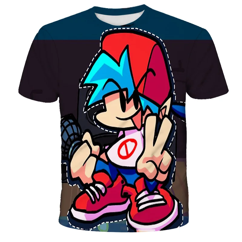 Anime Game T-shirt Friday Night Funkin Fashion T-shirt Kids Boys Girls Summer Hip Hop Top T-shirt Camiseta kids Clothing
Anime Game T-shirt Friday Night Funkin Fashion T-shirt Kids Boys Girls Summer Hip Hop Top T-shirt Camiseta kids Clothing
