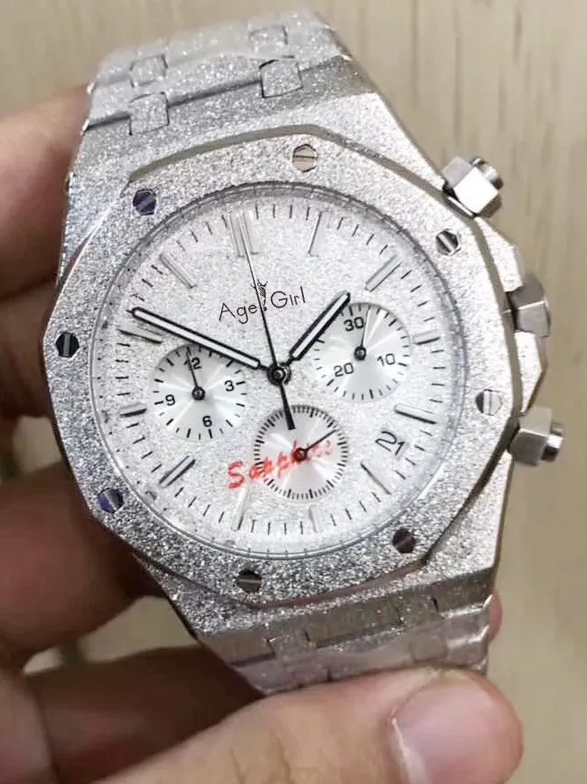 Classic New Men Watch Chronograph Sapphire Rose Gold Matte Crystal Stopwatch Luminous Silver Black White Limited AAA+
Classic New Men Watch Chronograph Sapphire Rose Gold Matte Crystal Stopwatch Luminous Silver Black White Limited AAA+