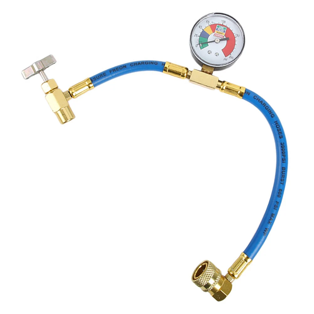 HOT 1/2 ACME Thread for America & EU Auto Air Conditioning AC R134A Refrigerant Recharge Measuring Hose With Gauge Adapter
HOT 1/2 ACME Thread for America & EU Auto Air Conditioning AC R134A Refrigerant Recharge Measuring Hose With Gauge Adapter