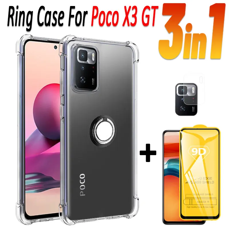 Ring Holder Case For Xiaomi Poco X3 GT Case Shockproof Case Poco X3 Pro GT Soft Silicone Cover On Poco X3 GT 5G Case With Ring
Ring Holder Case For Xiaomi Poco X3 GT Case Shockproof Case Poco X3 Pro GT Soft Silicone Cover On Poco X3 GT 5G Case With Ring