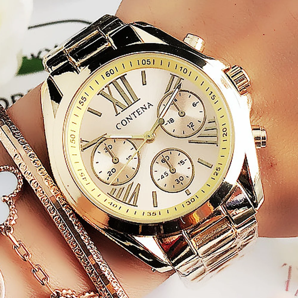 Часы наручные женские кварцевые роскошные дизайнерские брендовые Серебристые