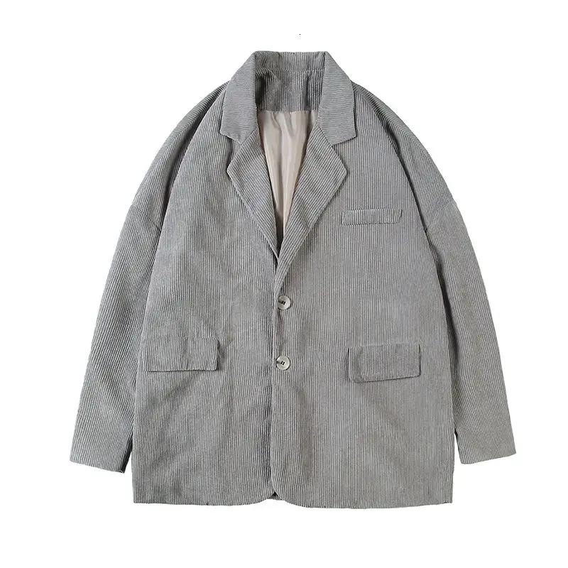 Korean Blazer Men's Fashion Business Casual Dress Jacket Men Streetwear Spring Loose Retro Suit Jacket Mens Short Coat M-2XL 
Korean Blazer Men's Fashion Business Casual Dress Jacket Men Streetwear Spring Loose Retro Suit Jacket Mens Short Coat M-2XL