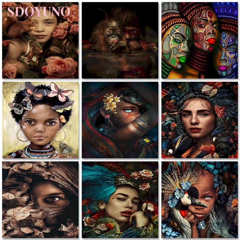 SDOYUNO DIY Pictures By Numbers Flower girl Kits Drawing Canvas HandPainted Oil Painting By Number Dancer Figure Home Decor
SDOYUNO DIY Pictures By Numbers Flower girl Kits Drawing Canvas HandPainted Oil Painting By Number Dancer Figure Home Decor