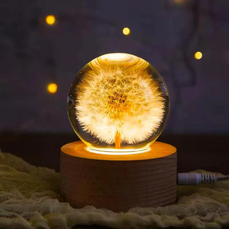 Real Dandelion Flower Crystal Glass Resin Lens Ball With Stand Valentine's Day For Girlfriend Women Wife Christmas For Birthday
Real Dandelion Flower Crystal Glass Resin Lens Ball With Stand Valentine's Day For Girlfriend Women Wife Christmas For Birthday