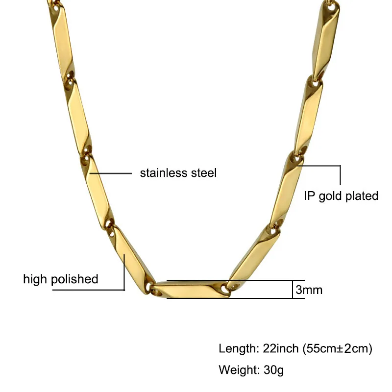 Ожерелье-цепочка геометрической формы в стиле панк 3 мм 4 мм, ожерелье из нержавеющей стали в стиле хип-хоп, Модная бижутерия, аксессуары для ... 
Ожерелье-цепочка геометрической формы в стиле панк 3 мм 4 мм, ожерелье из нержавеющей стали в стиле хип-хоп, Модная бижутерия, аксессуары для ...