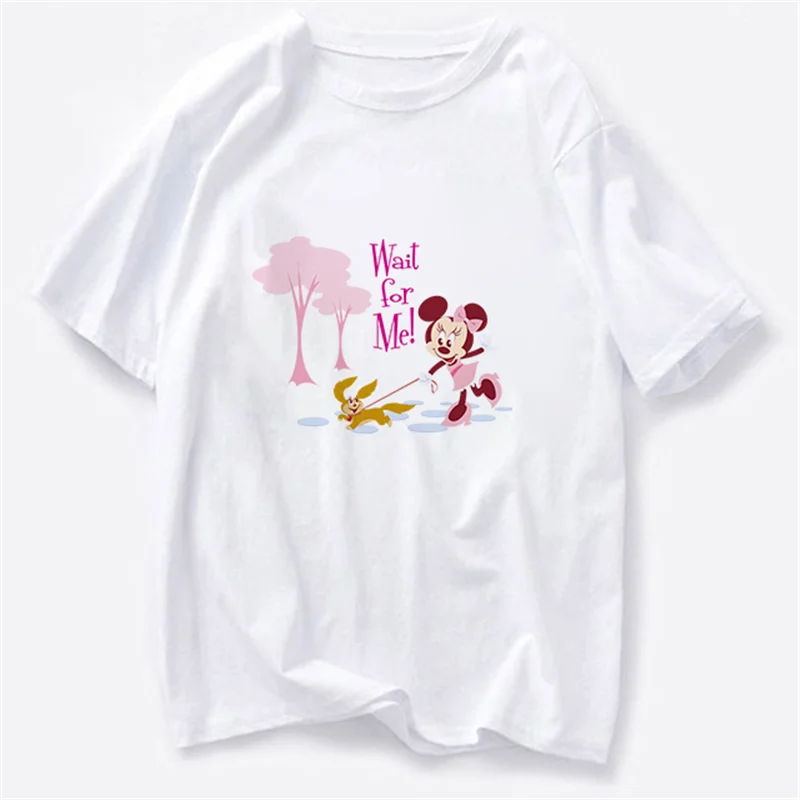Innovate Disney Painted Minnie And Sister Duck Women T-shirts Cute Round Neck Cartoon Female Tshirt Summer Top Clothes Transport
Innovate Disney Painted Minnie And Sister Duck Women T-shirts Cute Round Neck Cartoon Female Tshirt Summer Top Clothes Transport
