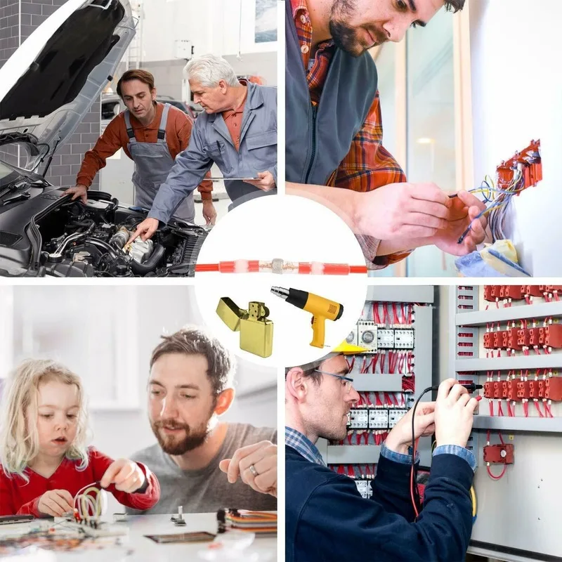 20PCS / AWG10-12 Heat Shrink Soldering Seal Sleeve Terminals Insulated Waterproof Butt Electrical Soldered Terminals
20PCS / AWG10-12 Heat Shrink Soldering Seal Sleeve Terminals Insulated Waterproof Butt Electrical Soldered Terminals