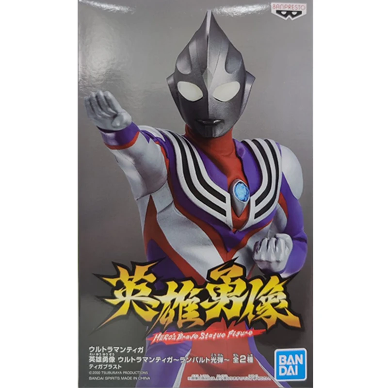 Bandai Figure Ultraman Tiga Ultraman Hero Hero Burst Toy Gift Children
