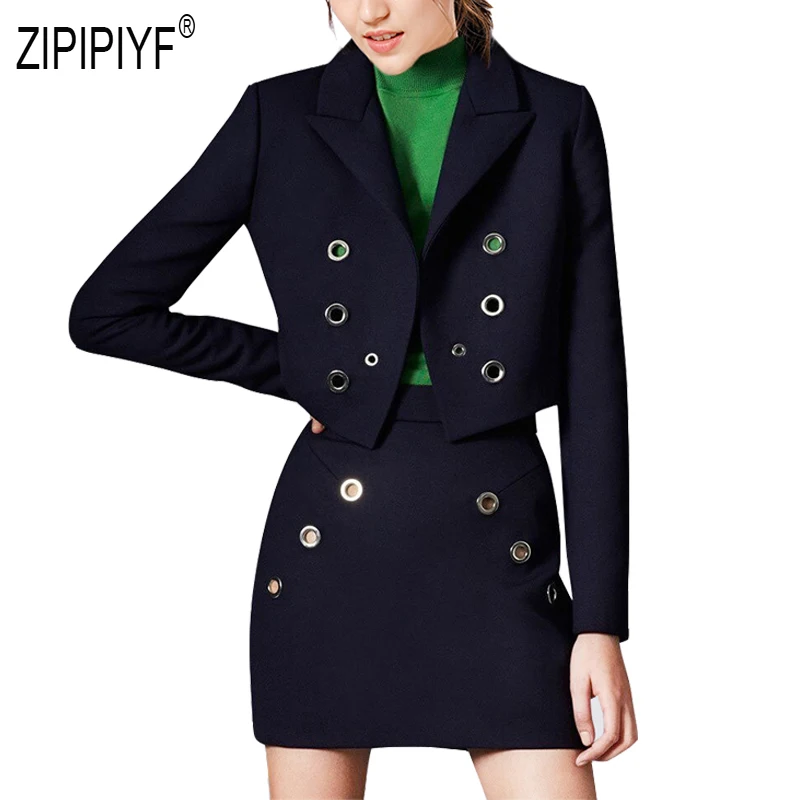 Vintage Fashion Women 2019 Autumn Female Sets Hollow Out Long Sleeve Notched Neck Short Coats A-Line Short Casual Skirts Z2285
Vintage Fashion Women 2019 Autumn Female Sets Hollow Out Long Sleeve Notched Neck Short Coats A-Line Short Casual Skirts Z2285