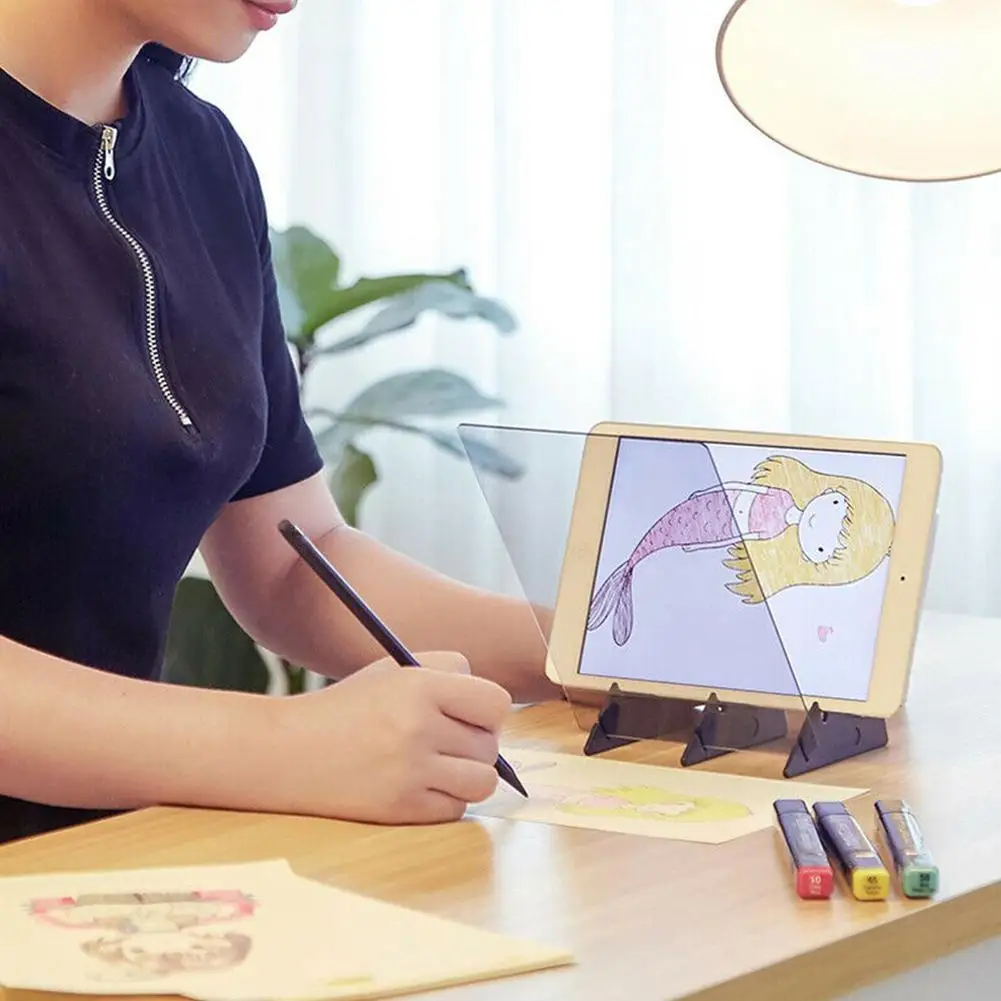 1Pc Sketch Tracing Artifact Optical Picture Drawing Board Tool Painting Draw For Beginner Optical Projector Sketching Refle X4Z7
1Pc Sketch Tracing Artifact Optical Picture Drawing Board Tool Painting Draw For Beginner Optical Projector Sketching Refle X4Z7
