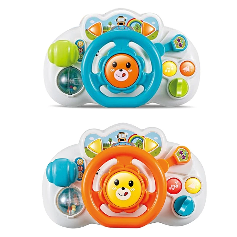 Kids Simulation Steering Wheel with Sound Music Baby Interactive Pretend Play Toys Children Early Education Toys Gift
Kids Simulation Steering Wheel with Sound Music Baby Interactive Pretend Play Toys Children Early Education Toys Gift