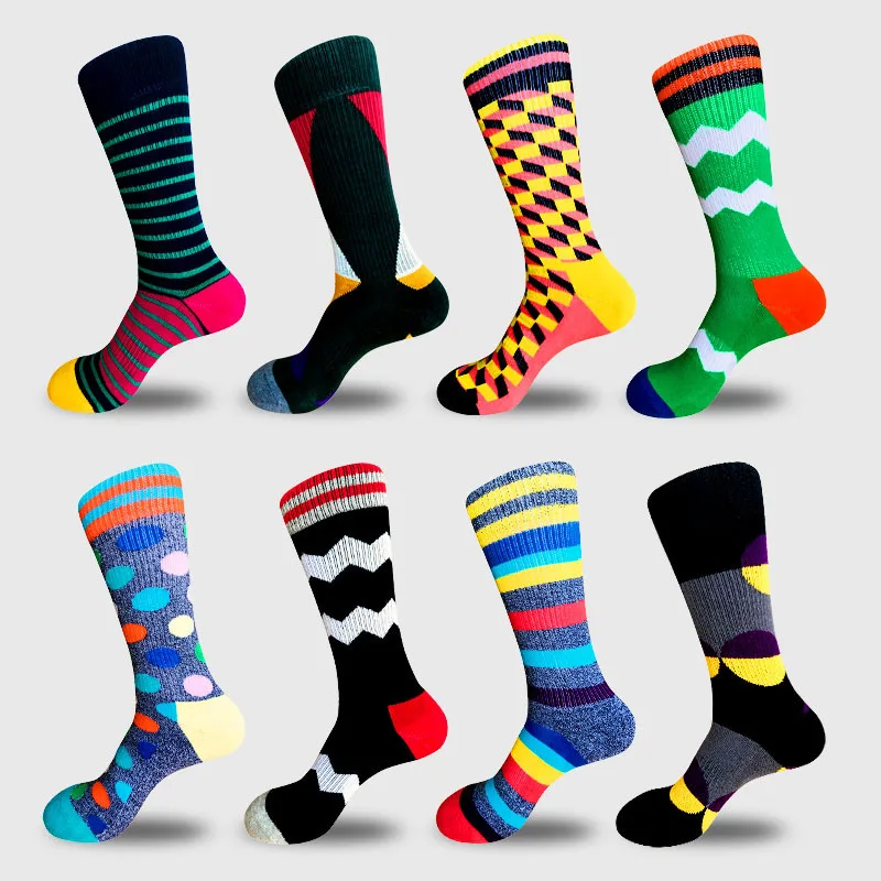 Peonfly Winter Autumn European Brand Fund Funny Happy Novelty Men Cotton Pull Directly Plate Man High Canister Motion Socks
Peonfly Winter Autumn European Brand Fund Funny Happy Novelty Men Cotton Pull Directly Plate Man High Canister Motion Socks