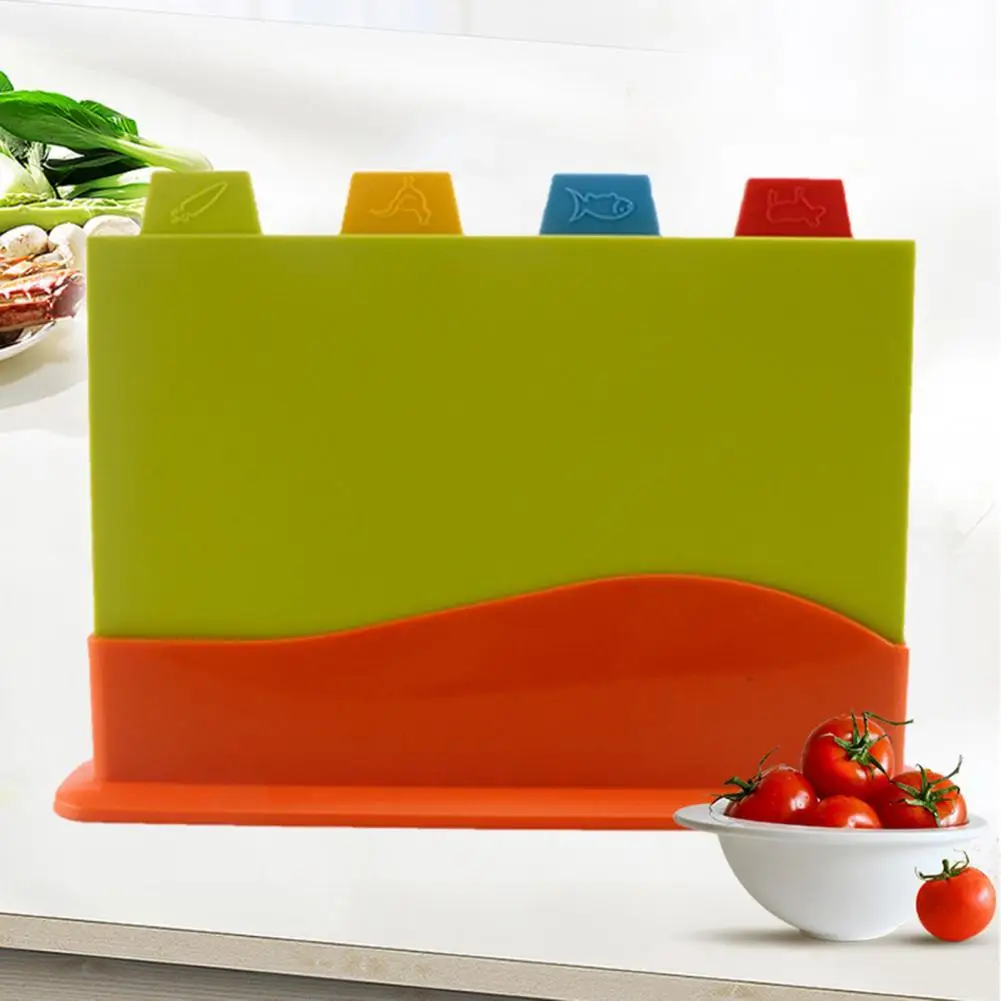 4Pcs/Set Cutting Board Multi-functional Non-slip High Quality PP Household Classified Chopping Block for Kitchen
4Pcs/Set Cutting Board Multi-functional Non-slip High Quality PP Household Classified Chopping Block for Kitchen