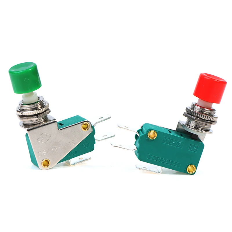 1Pc 12mm Push Button Working Voltage 250V DS-438 Momentary Red /Green Push Button Actuator Micro Limit Switch
1Pc 12mm Push Button Working Voltage 250V DS-438 Momentary Red /Green Push Button Actuator Micro Limit Switch