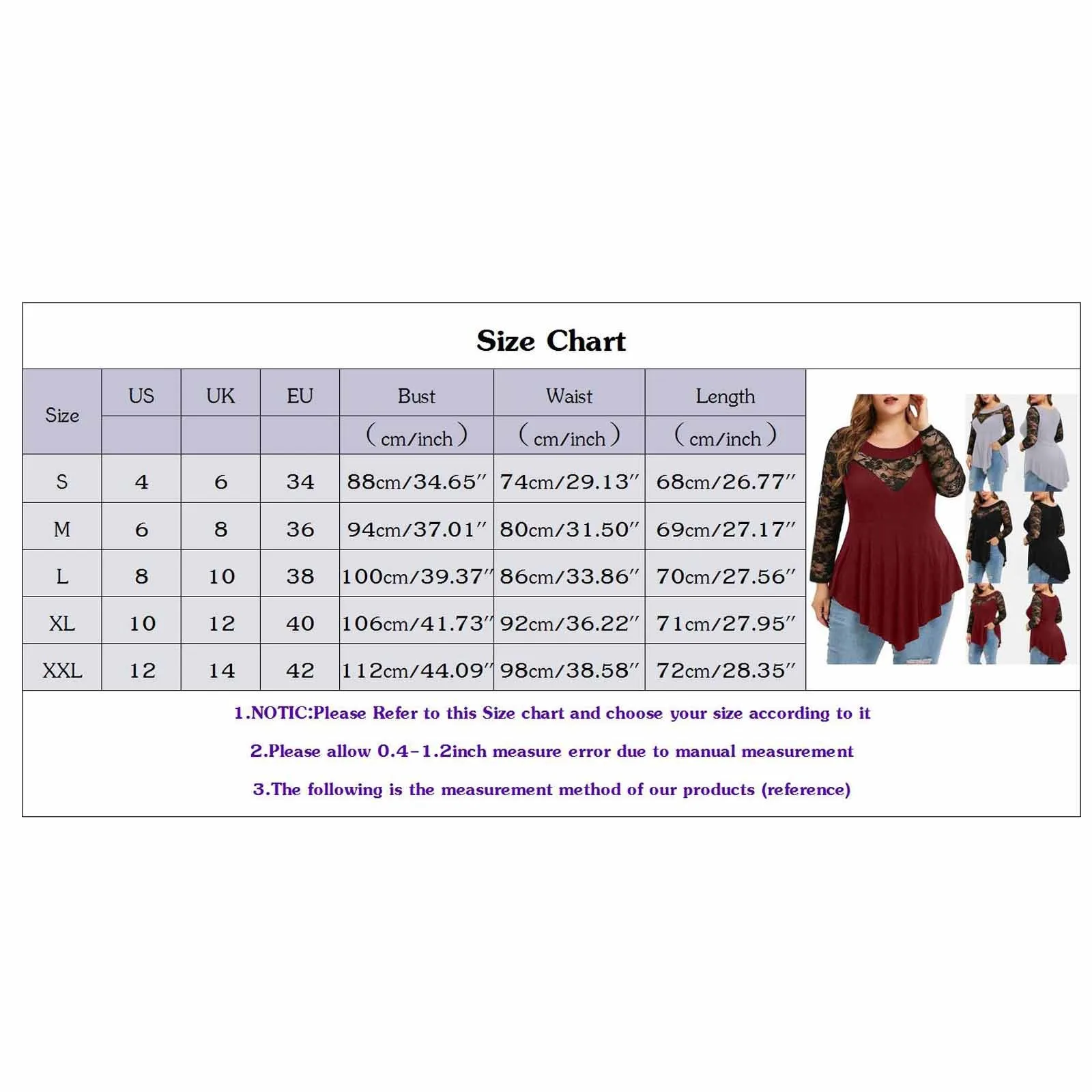40# Hollow Out Irregular Hem Blouse Women Elegant Casual Lace O-neck Long Sleeve blouses for women Plus Size blouses Camisa
40# Hollow Out Irregular Hem Blouse Women Elegant Casual Lace O-neck Long Sleeve blouses for women Plus Size blouses Camisa