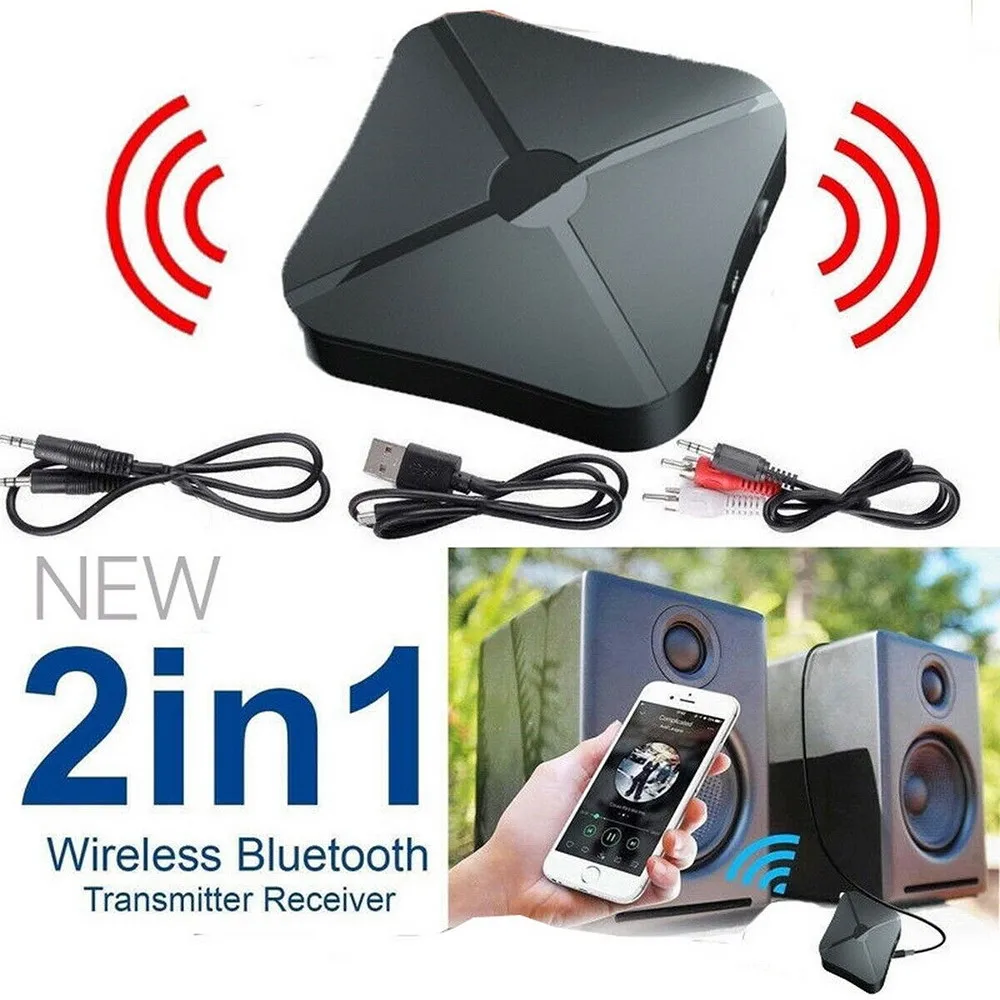 2 In1 Wireless Bluetooth Audio Transmitter Receiver HIFI Music/Adapter AUX Bluetooth 4.2 Audio Transmitter/Receiver Adapter
2 In1 Wireless Bluetooth Audio Transmitter Receiver HIFI Music/Adapter AUX Bluetooth 4.2 Audio Transmitter/Receiver Adapter