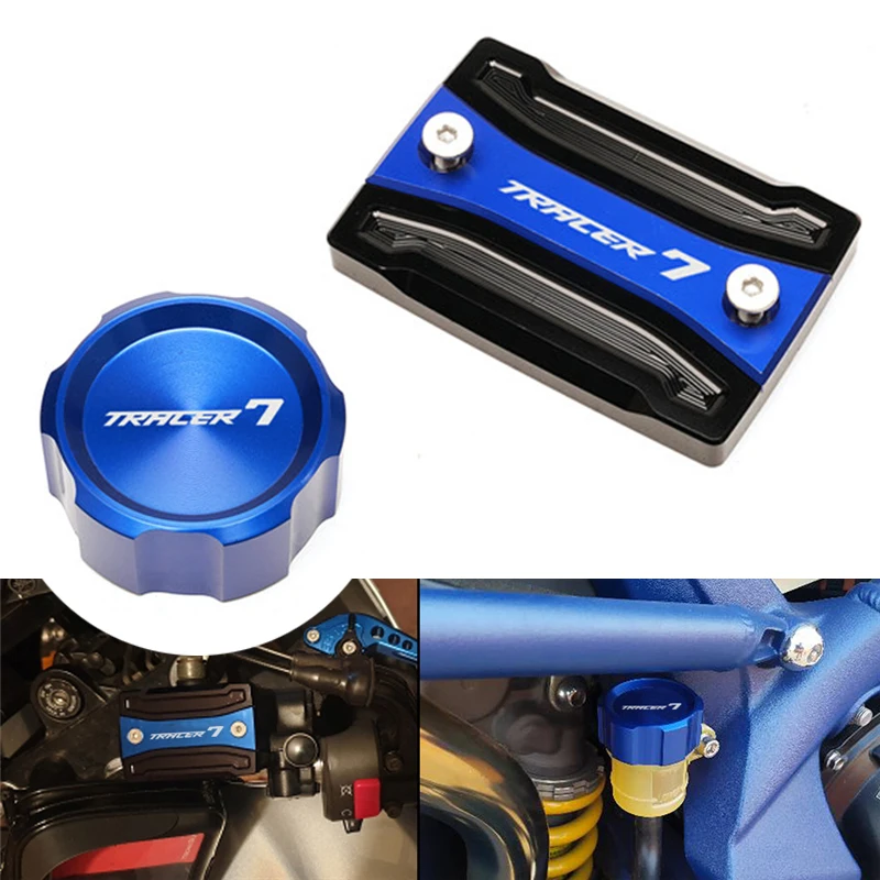 Motorcycle Rear Front Brake Fluid Reservoir Cap Cylinder Cover For Yamaha TRACER 7/GT 2021 TRACER 7 GT 700 GT
Motorcycle Rear Front Brake Fluid Reservoir Cap Cylinder Cover For Yamaha TRACER 7/GT 2021 TRACER 7 GT 700 GT