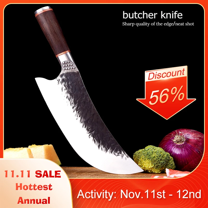 Chinese Cleaver Kitchen Knives Handmade Stainless Kitchen Boning Knife Fishing Knife Butcher Knife Chef Knife Delicate Holster
Chinese Cleaver Kitchen Knives Handmade Stainless Kitchen Boning Knife Fishing Knife Butcher Knife Chef Knife Delicate Holster