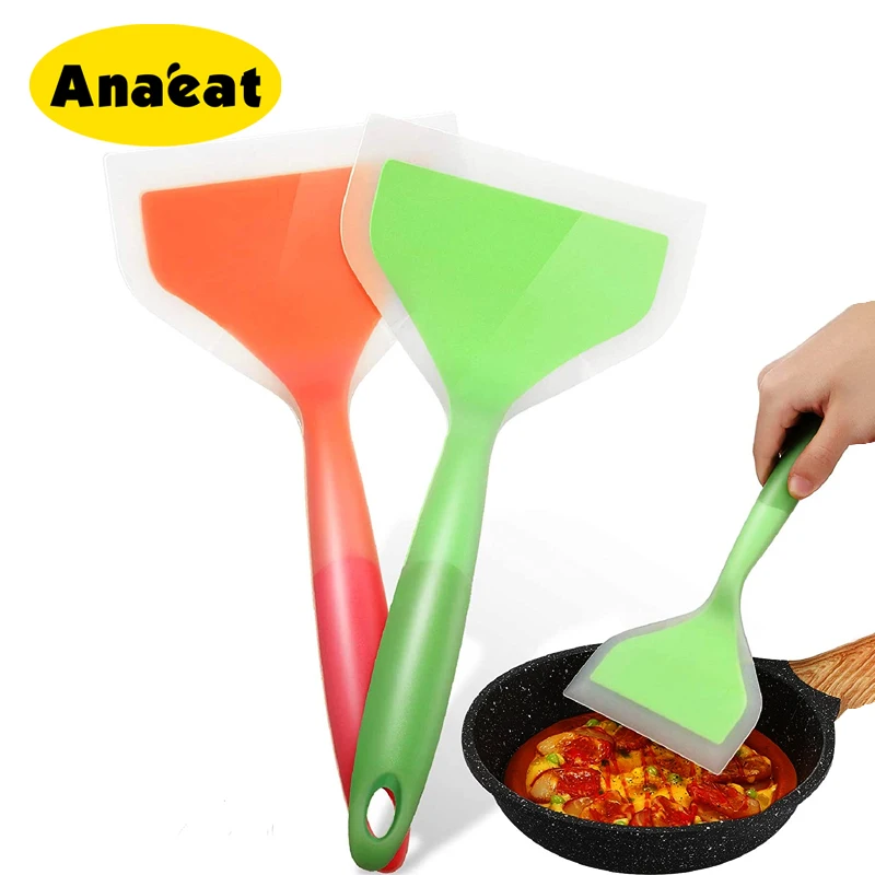 ANAEAT 1pc Home Cooking Utensils Silicone Spatulas Beef Meat Egg Kitchen Scraper Wide Pizza Shovel Non-stick Food Kitchen tool
ANAEAT 1pc Home Cooking Utensils Silicone Spatulas Beef Meat Egg Kitchen Scraper Wide Pizza Shovel Non-stick Food Kitchen tool