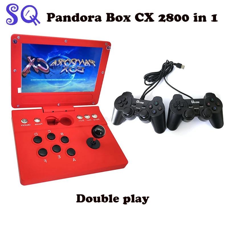 Мини-аркадный портативный раскладушка Pandora Box CX 2800 в 1 оригинальный аркадный джойстик может сохранить игру высокий балл запись может добавит...
Мини-аркадный портативный раскладушка Pandora Box CX 2800 в 1 оригинальный аркадный джойстик может сохранить игру высокий балл запись может добавит...