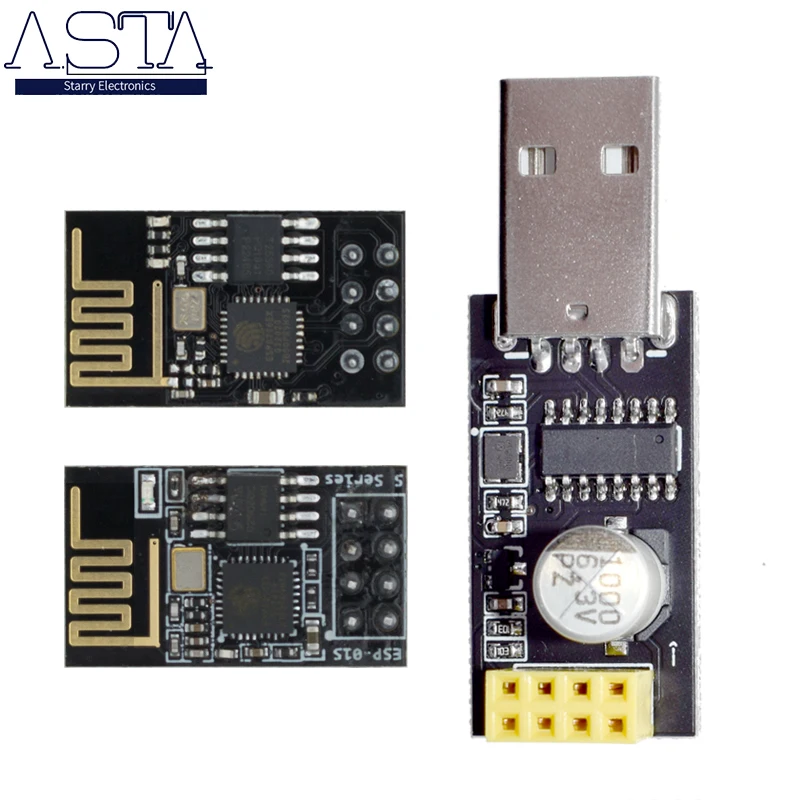 ESP01 программист адаптер UART GPIO0 ESP 01 Adaptater ESP8266 CH340G USB к серийный Беспроводной Wi Fi