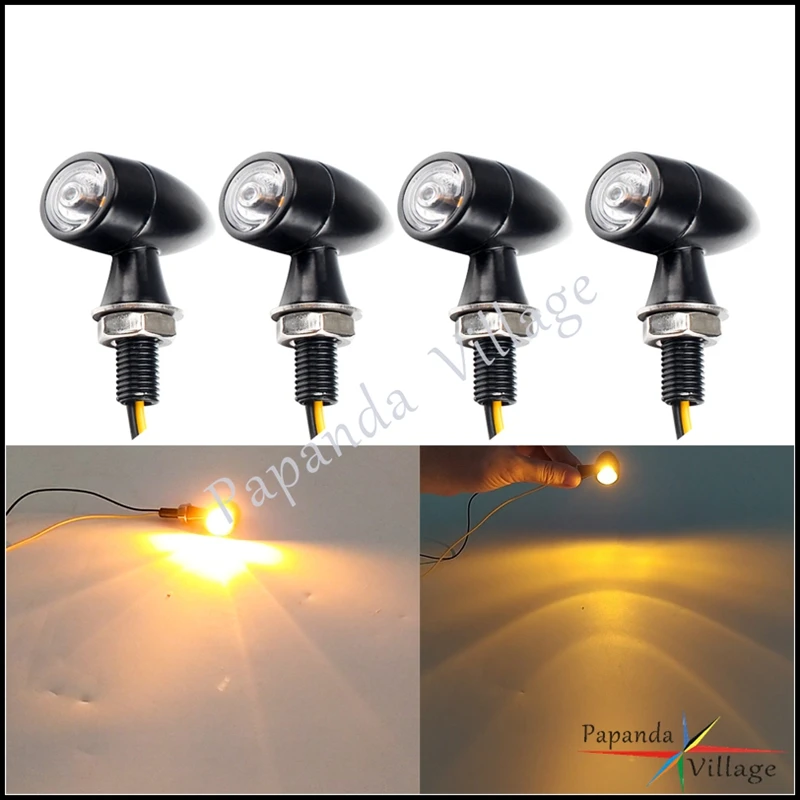 4 PCS Universal Motorcycle Turn Signal Indicator For Honda Kawasaki Suzuki Yamaha Street Bike Turn Signal Light 12V LED Lamp
4 PCS Universal Motorcycle Turn Signal Indicator For Honda Kawasaki Suzuki Yamaha Street Bike Turn Signal Light 12V LED Lamp