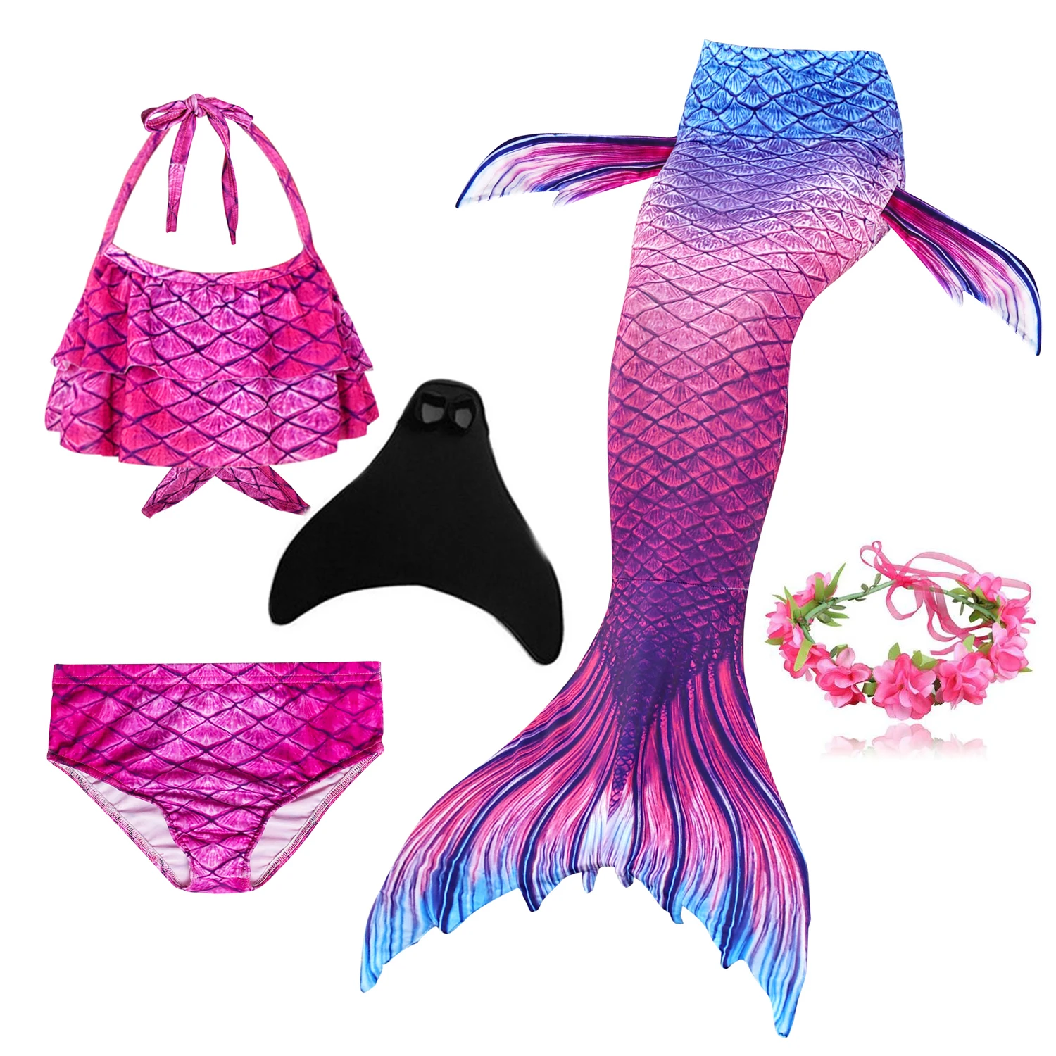 2020 NEW Mermaid tails with Monofin Flipper Mermaid Swimming Tails for Children Girls Summer Beach Wear Swimsuits Costume
2020 NEW Mermaid tails with Monofin Flipper Mermaid Swimming Tails for Children Girls Summer Beach Wear Swimsuits Costume