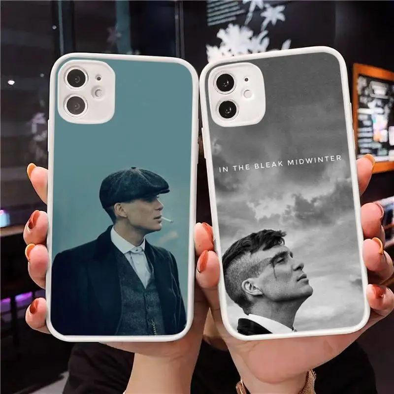 Peaky Blinders Phone Case For iPhone 12 11 Mini Pro XR XS Max 7 8 Plus X Matte transparent White Cover
Peaky Blinders Phone Case For iPhone 12 11 Mini Pro XR XS Max 7 8 Plus X Matte transparent White Cover