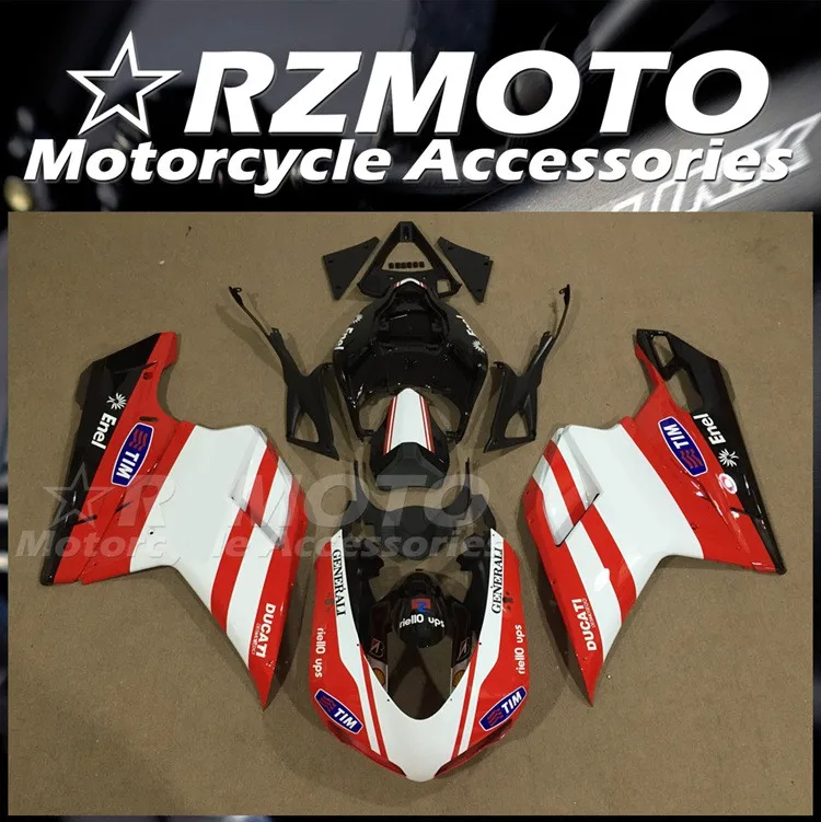 Новый комплект обтекателей из АБС-пластика, подходит для Ducati 848 evo 1098 1198 2007 2008 2009 2010 2011 2012, кузов красного и белого цвета, приятный
Новый комплект обтекателей из АБС-пластика, подходит для Ducati 848 evo 1098 1198 2007 2008 2009 2010 2011 2012, кузов красного и белого цвета, приятный