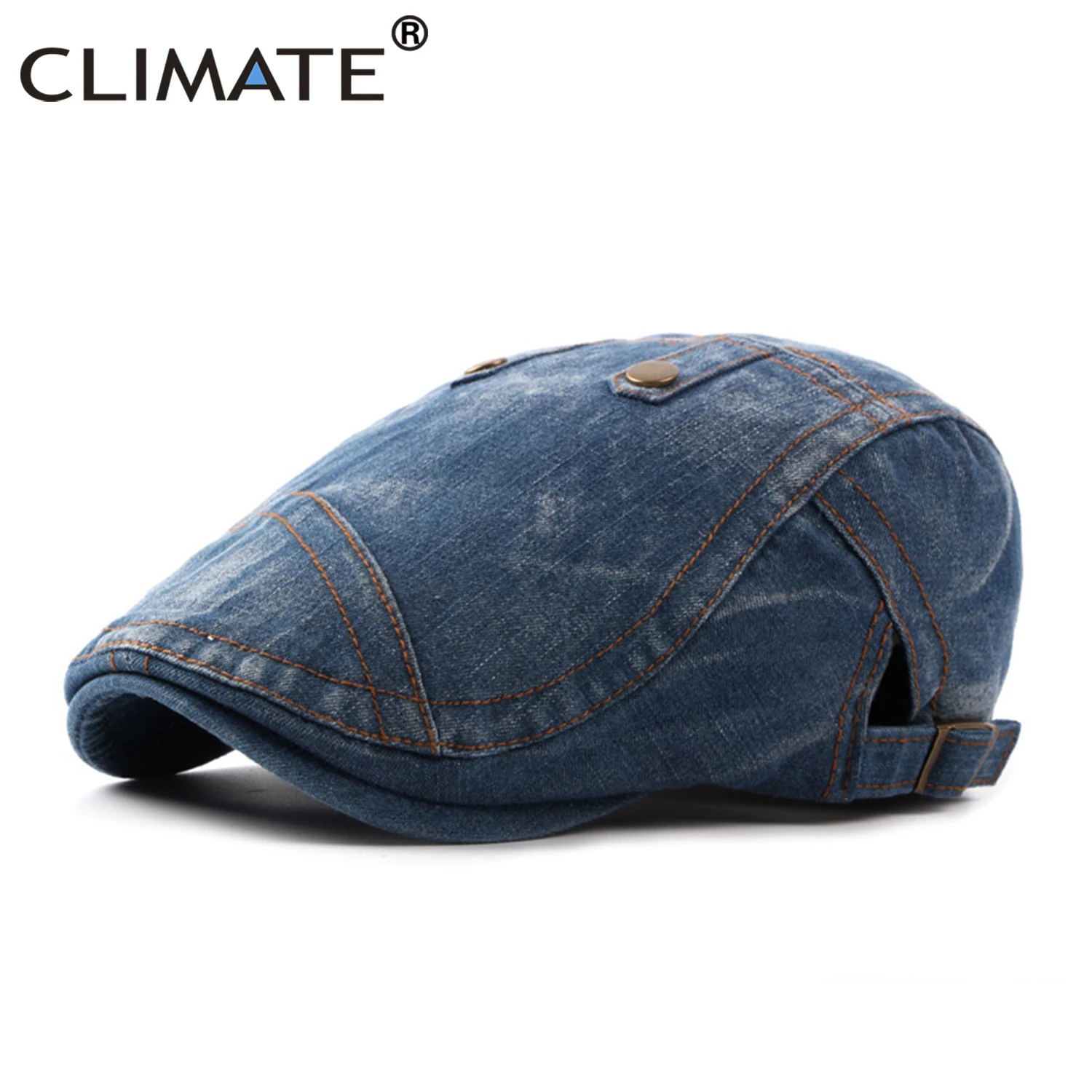 CLIMATE Men Denim Beret Flat Cap Dad Hat Men New Hat Cap Cowboy Cloth Jean Adult Jeans Hat Adjustable Navy Denim Flat Caps
CLIMATE Men Denim Beret Flat Cap Dad Hat Men New Hat Cap Cowboy Cloth Jean Adult Jeans Hat Adjustable Navy Denim Flat Caps