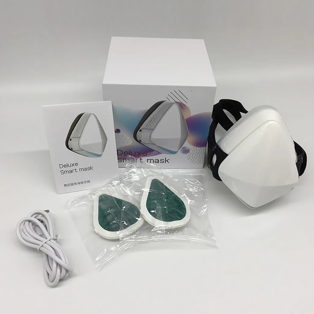 Adult Deluxe Edition Smart Electric Mask filter chip Dustproof Leisurely Fashion Prevent Droplets Face Mask
Adult Deluxe Edition Smart Electric Mask filter chip Dustproof Leisurely Fashion Prevent Droplets Face Mask