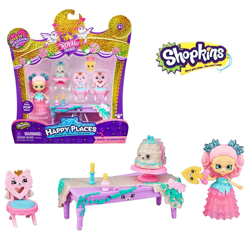 Shopkins Happy Places Happy Places Package Sweet Celebration Serie Doll Party Toy Fashion Set Birthday Surprise Gift for Girls
Shopkins Happy Places Happy Places Package Sweet Celebration Serie Doll Party Toy Fashion Set Birthday Surprise Gift for Girls